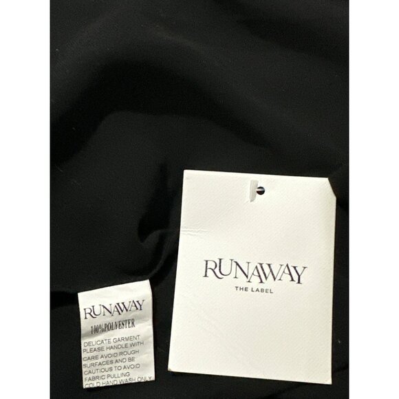 Runaway The Label Vacanza Maxi Dress in Black Small New Womens Gown - Picture 10 of 16